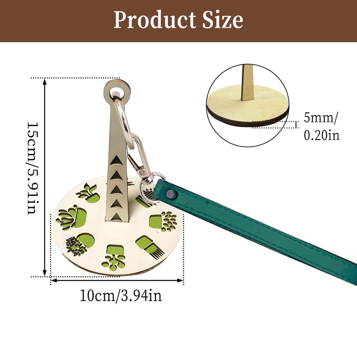 ๐49% OFF-Portable Wrist Yarn Holder, Gift for Crocheter
