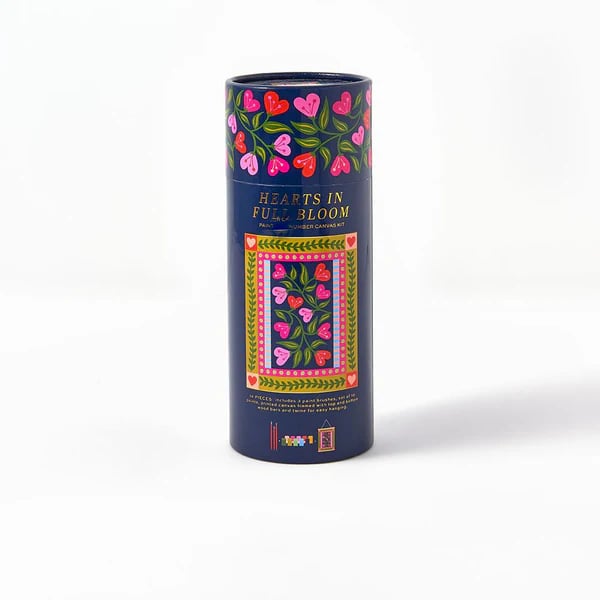 🔥LAST DAY 49% OFF🎨Hearts in Full Bloom Paint by Number Kit